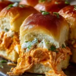 Buffalo Chicken Pizza Dip Sliders First Image