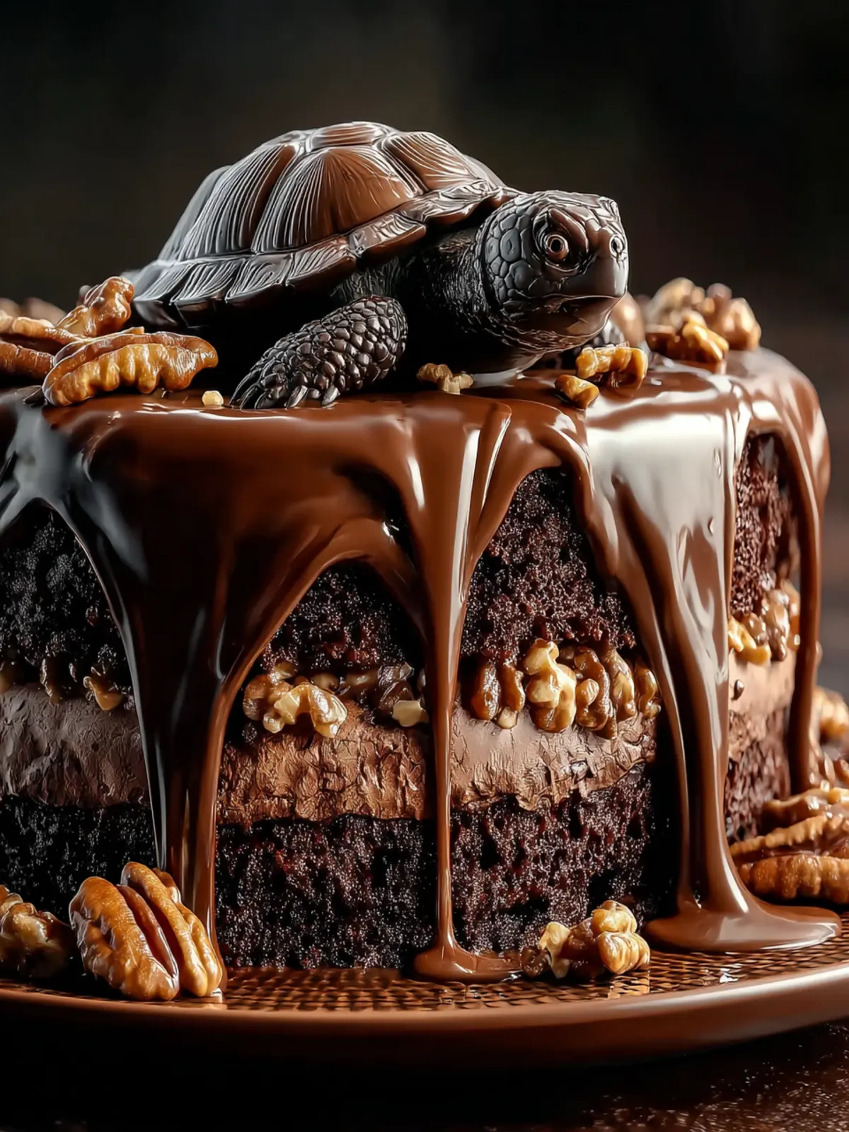 Chocolate Turtle Cake: An Incredible Ultimate Recipe to Delight First Image