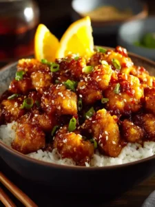 Easy Orange Chicken Recipe: A Sweet and Savory Classic You’ll Crave First Image