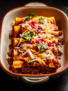 Irresistible Tex-Mex Beef Enchiladas Recipe to Savor First Image