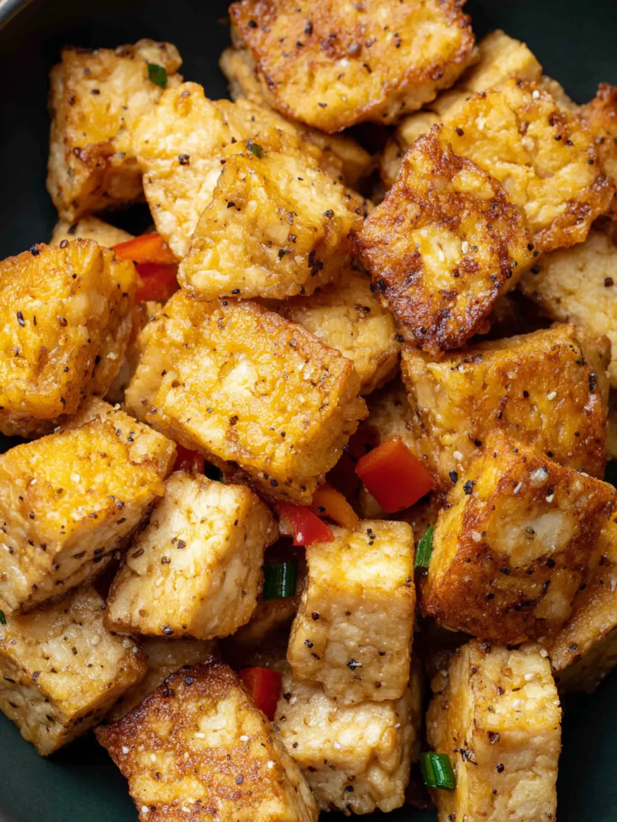 Salt and Pepper Tofu (Air Fryer or Oven) First Image
