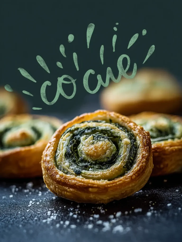 Spinach Artichoke Puff Pastry Swirls Recipe First Image