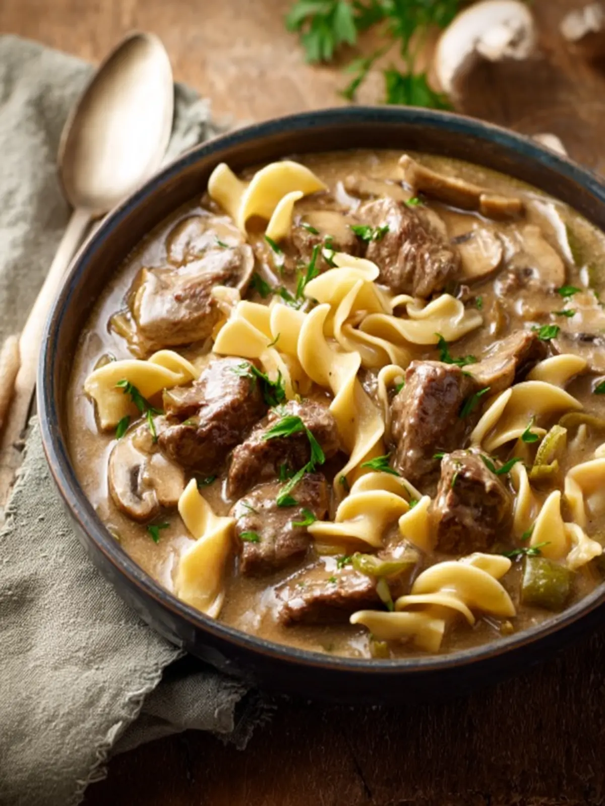 Beef Stroganoff Soup First Image