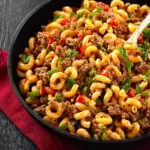 Beef and Macaroni Skillet Dinner First Image