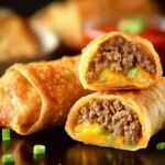 Cheeseburger Egg Rolls – The Perfect Party Snack First Image