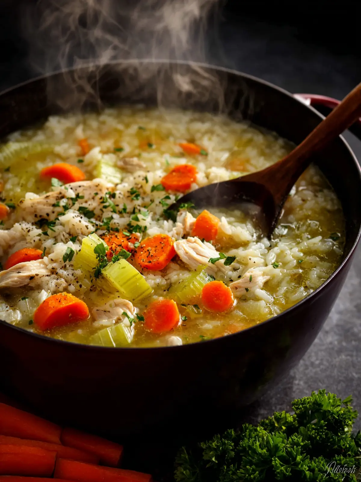 Chicken and Rice Soup First Image