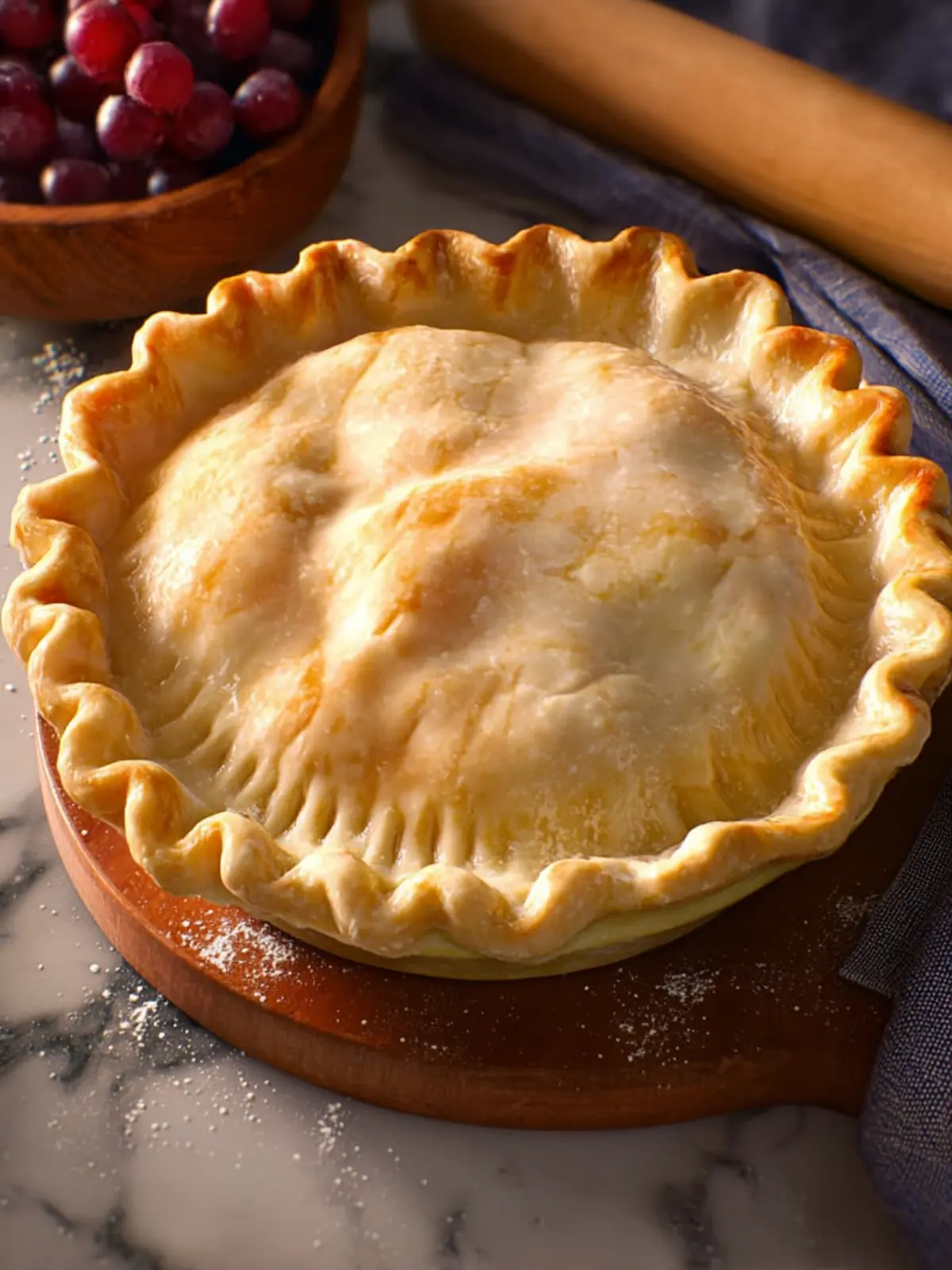 Flaky Gluten Free Pie Crust First Image