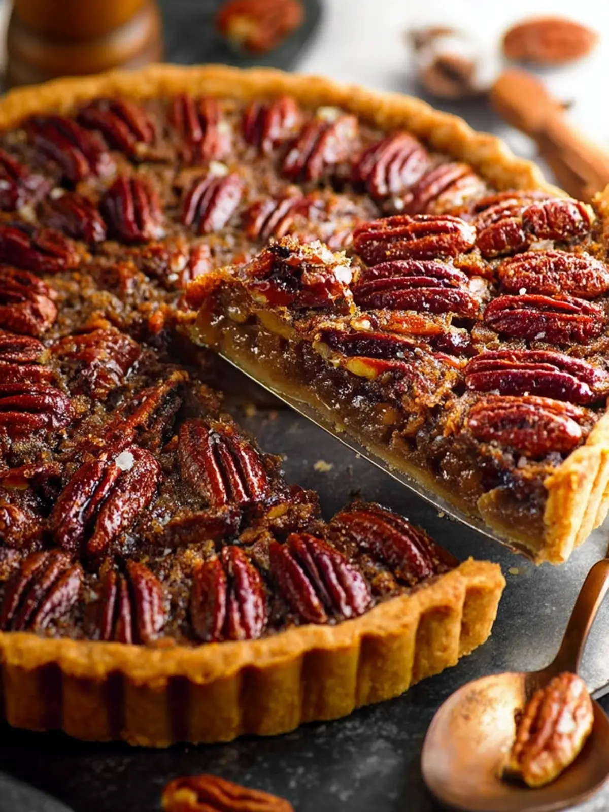 Gluten Free Pecan Pie (Paleo!) First Image