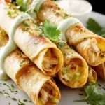 Green Chile Chicken Taquitos First Image