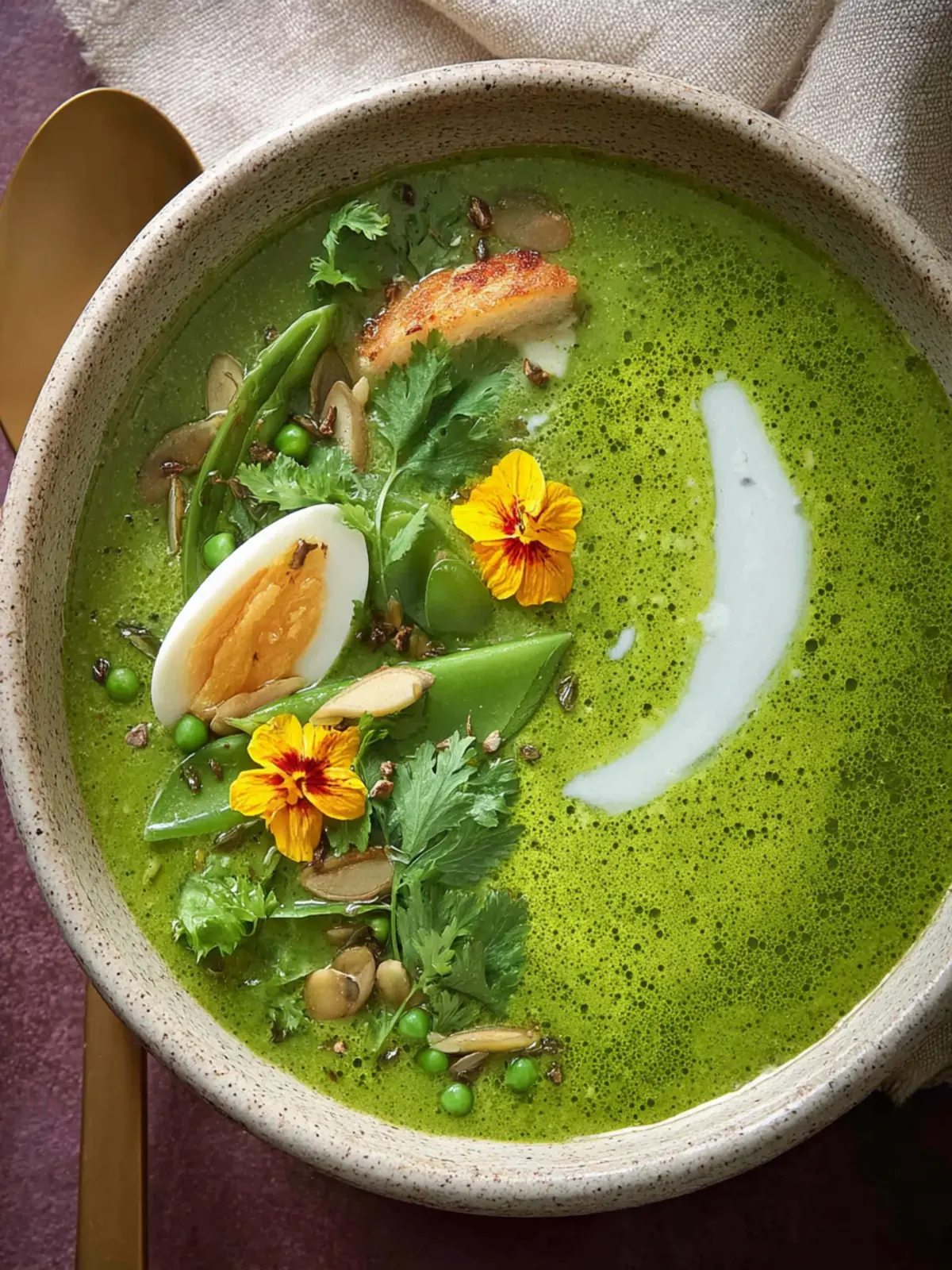 Green Goddess Soup Recipe (Healthy Immunity-Boosting) First Image
