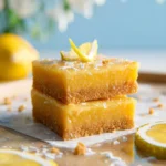 Guten Free Lemon Bars Recipe First Image