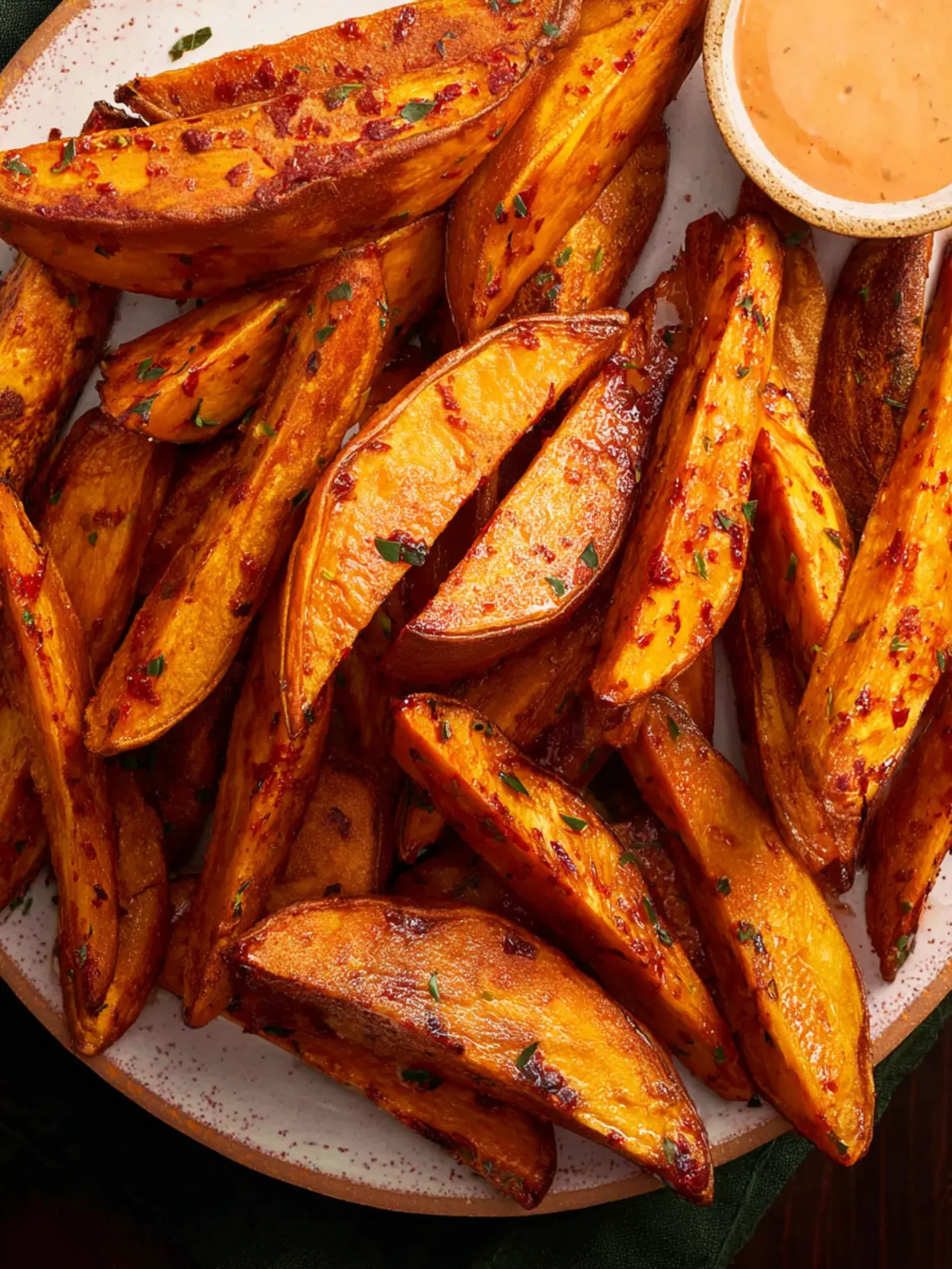 Harissa Sweet Potato Wedges First Image