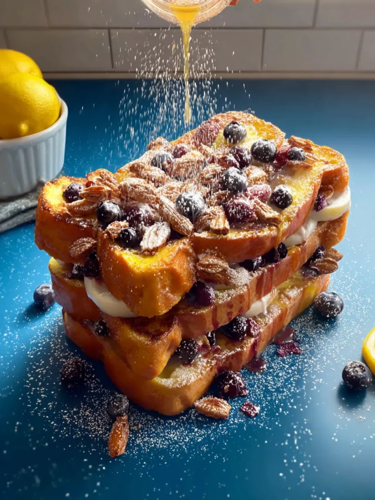 Lemon Blueberry Overnight French Toast First Image