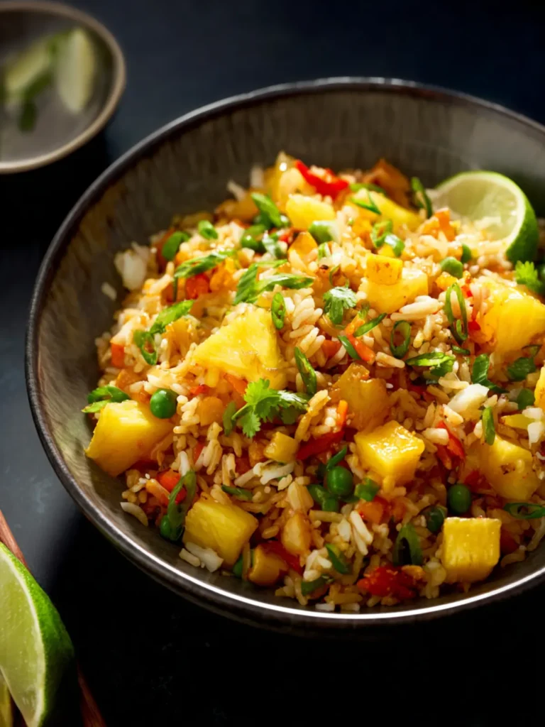 Pineapple Fried Rice (Vegetarian) First Image