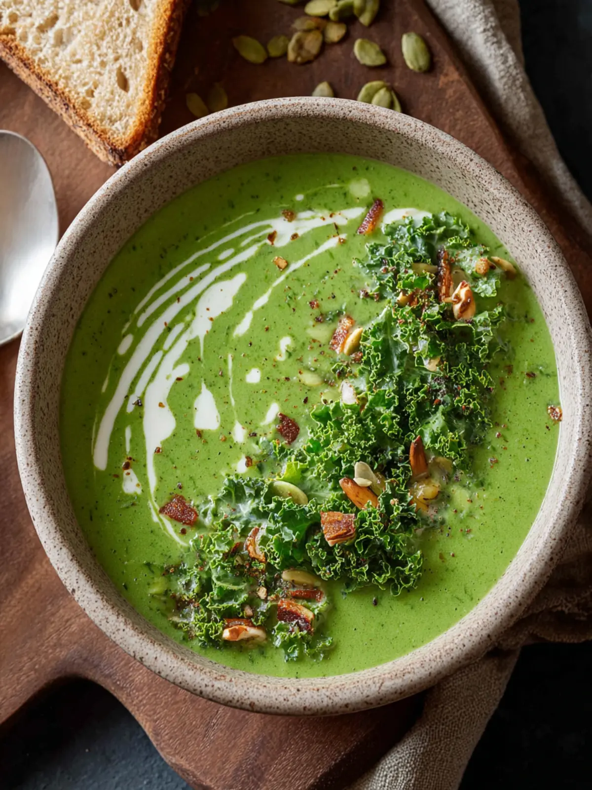 Quick Kale Soup Recipe First Image