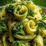 Smashed Broccoli Pasta First Image