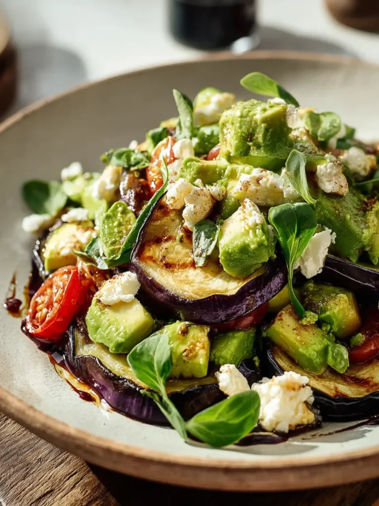 eggplant avocado salad First Image